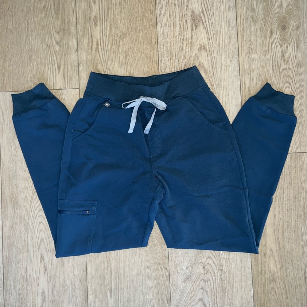 Figs high waisted Zamora joggers 🏥🚑 Dark Harbor